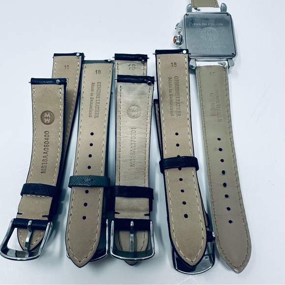 MICHELE DECO WATCH SET WITH STRAPS - Picture 9 of 10